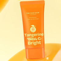 THE FACE SHOP Tangerine Vita C Brightening Tone-Up Sun Cream SPF 50+ PA+++ 50ml