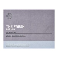 THE FACE SHOP The Fresh For Men Hydrating Facial Skincare Set (Toner 180ml+Emulsion 170ml+Toner 32ml+Emulsion 32ml)