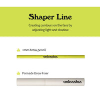 Unleashia Shaper Pomade Eyebrow Fixer 8g #CLEAR