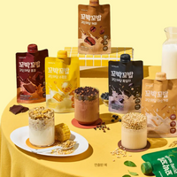 VIVLIV Kkobak Kkobab High‑Protein Low‑Sugar Shake – 40g × 7 Sticks (Choose 1 of 6 Flavors)