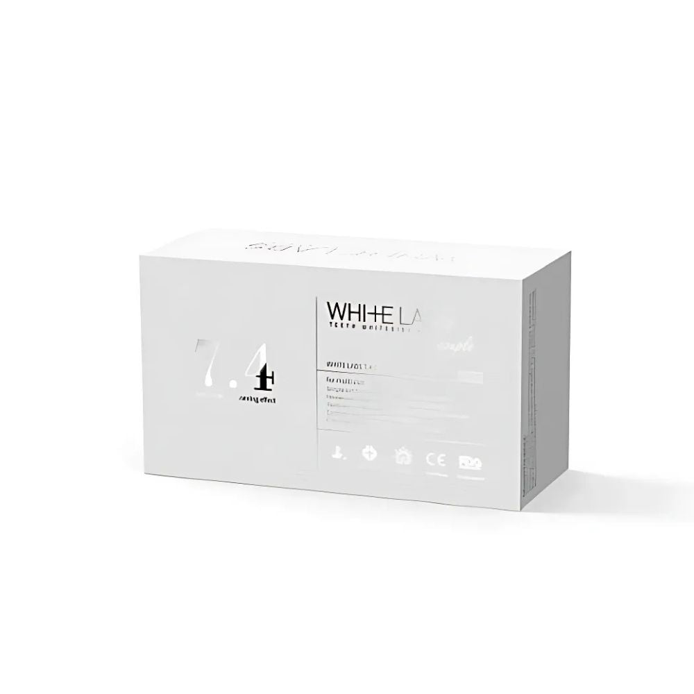 WHITELABS Teeth Whitening System (Teeth Whitening Device 7.4C (For 2 Users) + (2 Whitening Gels)