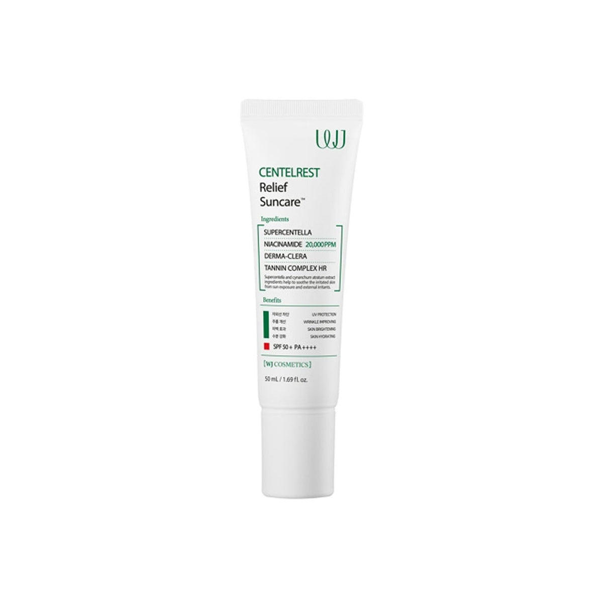 WJ Centelrest Relief Suncare 50ml