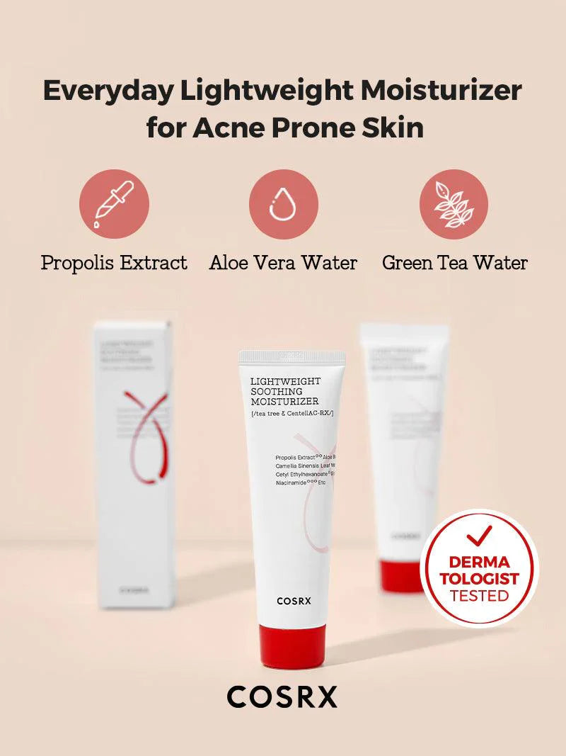 COSRX AC Collection Lightweight Soothing Moisturizer 80ml