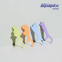 aquapick Mint Dental Floss 80 pieces