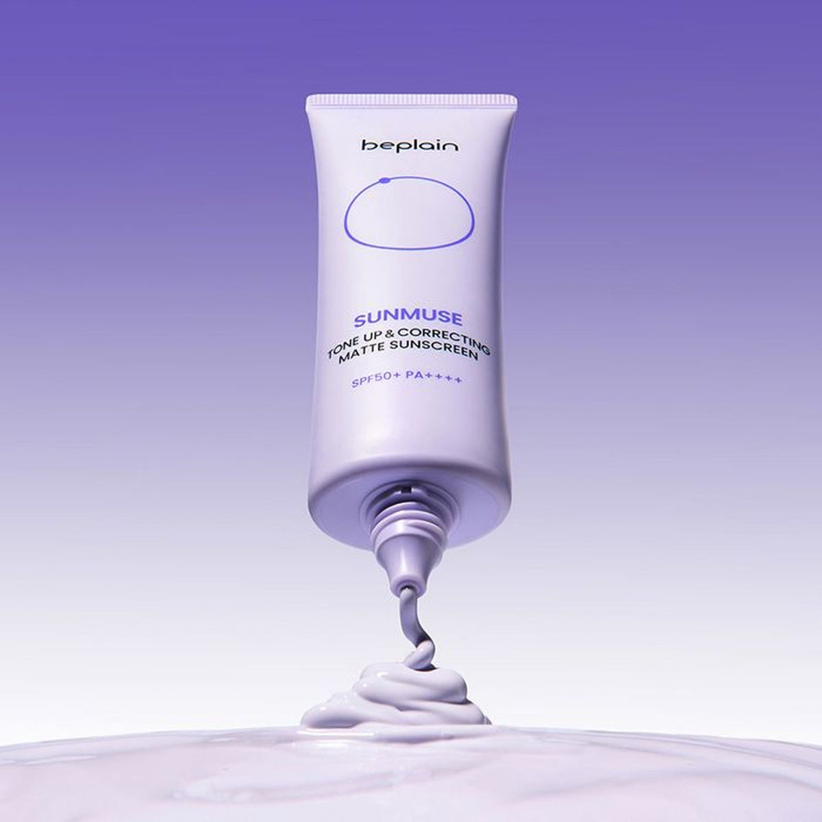 beplain Sunmuse Tone Up & Correcting Matte Sunscreen SPF 50+ PA++++ 50ml