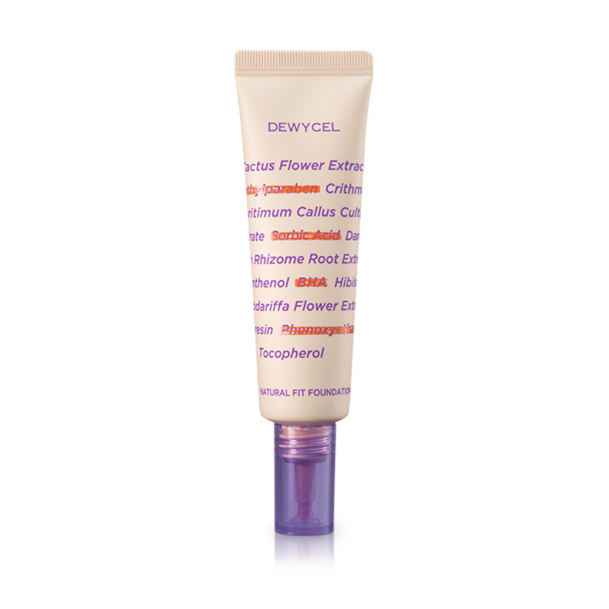 DEWYCEL Natural Fit Foundation SPF38 PA++ 30ml
