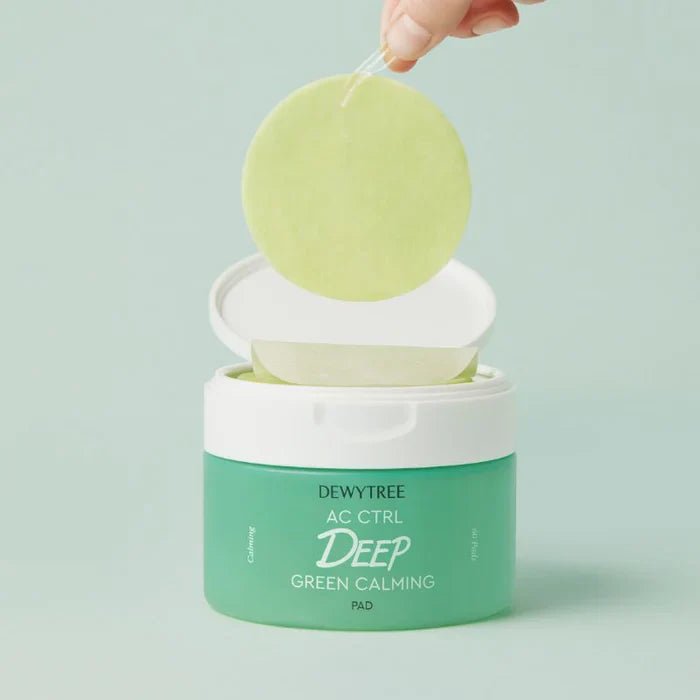 Dewytree AC Ctrl Deep Green Calming Pad 180ml (60ea)