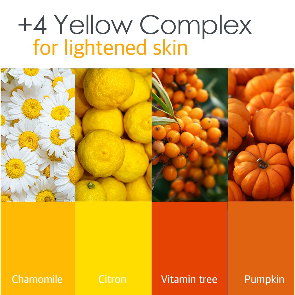PETITFEE Chamomile Lightening Hydrogel Face Mask 5ea