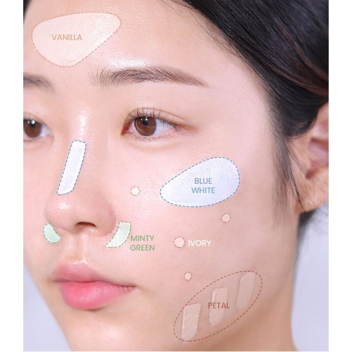 espoir Easy Blending Concealer 10g 5 colors