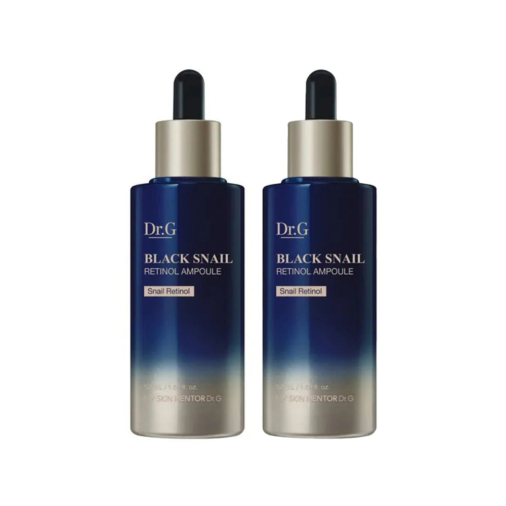Dr.G Black Snail Retinol Ampoule 50ml * 2ea