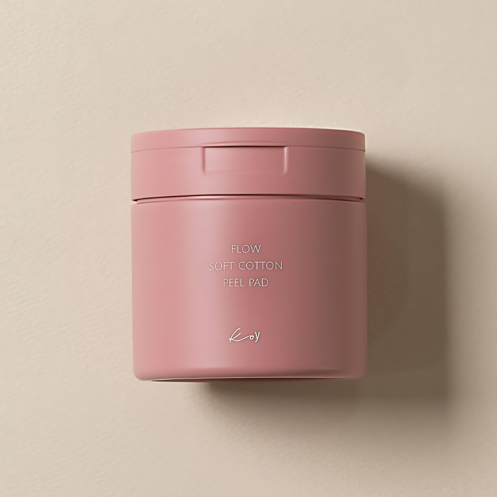 koy Flow Soft Cotton Peel Pad 150ml/70ea
