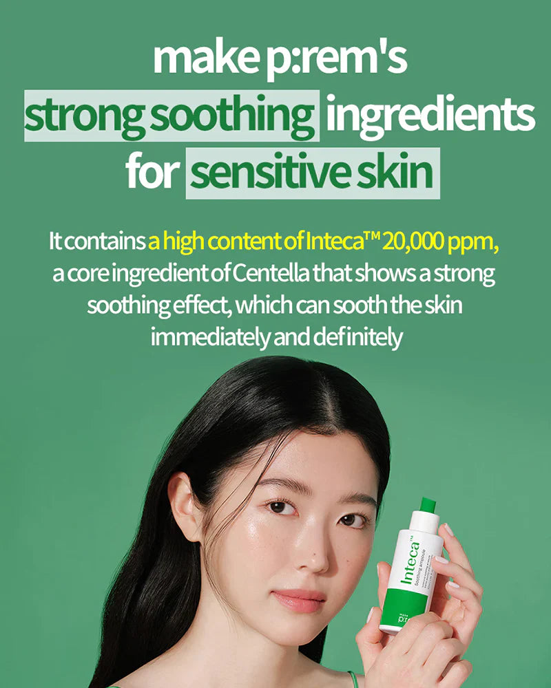 make p:rem Inteca Soothing Ampoule 50ml