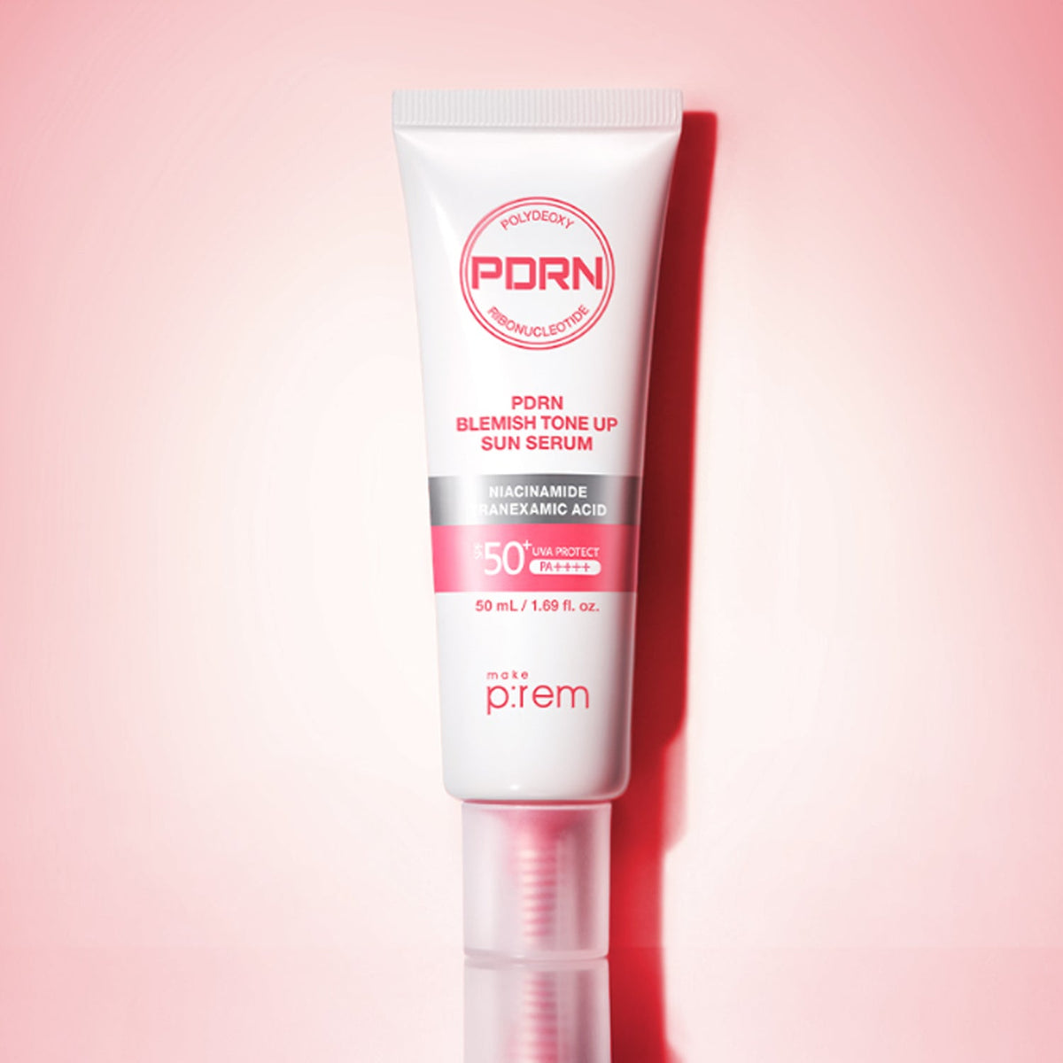 make p:rem PDRN Blemish Tone Up Sun Serum 50ml