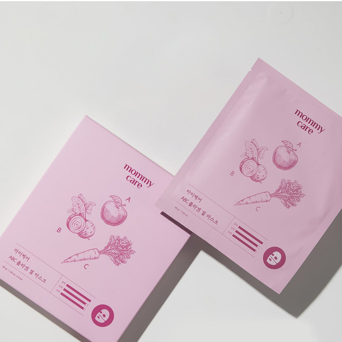 mommy care ABC Collagen Gel Mask 4 Sheets
