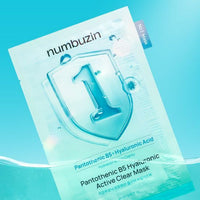numbuzin No.1 Pantothenic B5 Hyaluronic Active Clear Mask Sheet 10ea