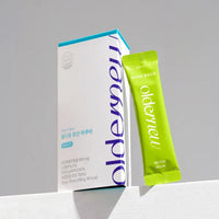 oldernew Mucin Aqua (Green Grape Flavor) - 20g x 20 Sticks (2 Boxes)