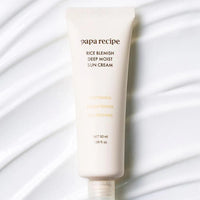 papa recipe Rice Blemish Deep Moist Sun Cream SPF50+ PA++++ 50ml