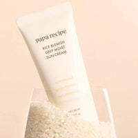 papa recipe Rice Blemish Deep Moist Sun Cream SPF50+ PA++++ 50ml