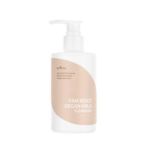 Isntree YAM ROOT VEGAN MILK CLEANSER 220ml - Dodoskin