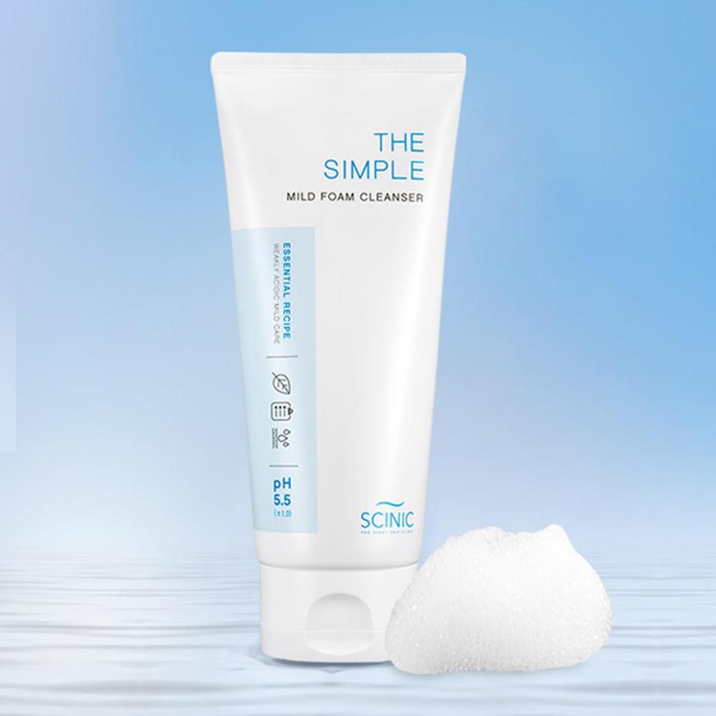 SCINIC The Simple Mild Foam Cleanser 120ml