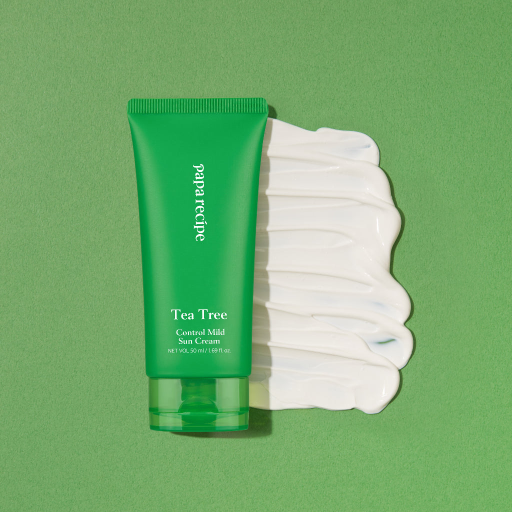 papa recipe Tea Tree Control Mild Sun Cream 50ml
