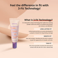 DEWYCEL Natural Fit Foundation SPF38 PA++ 30ml