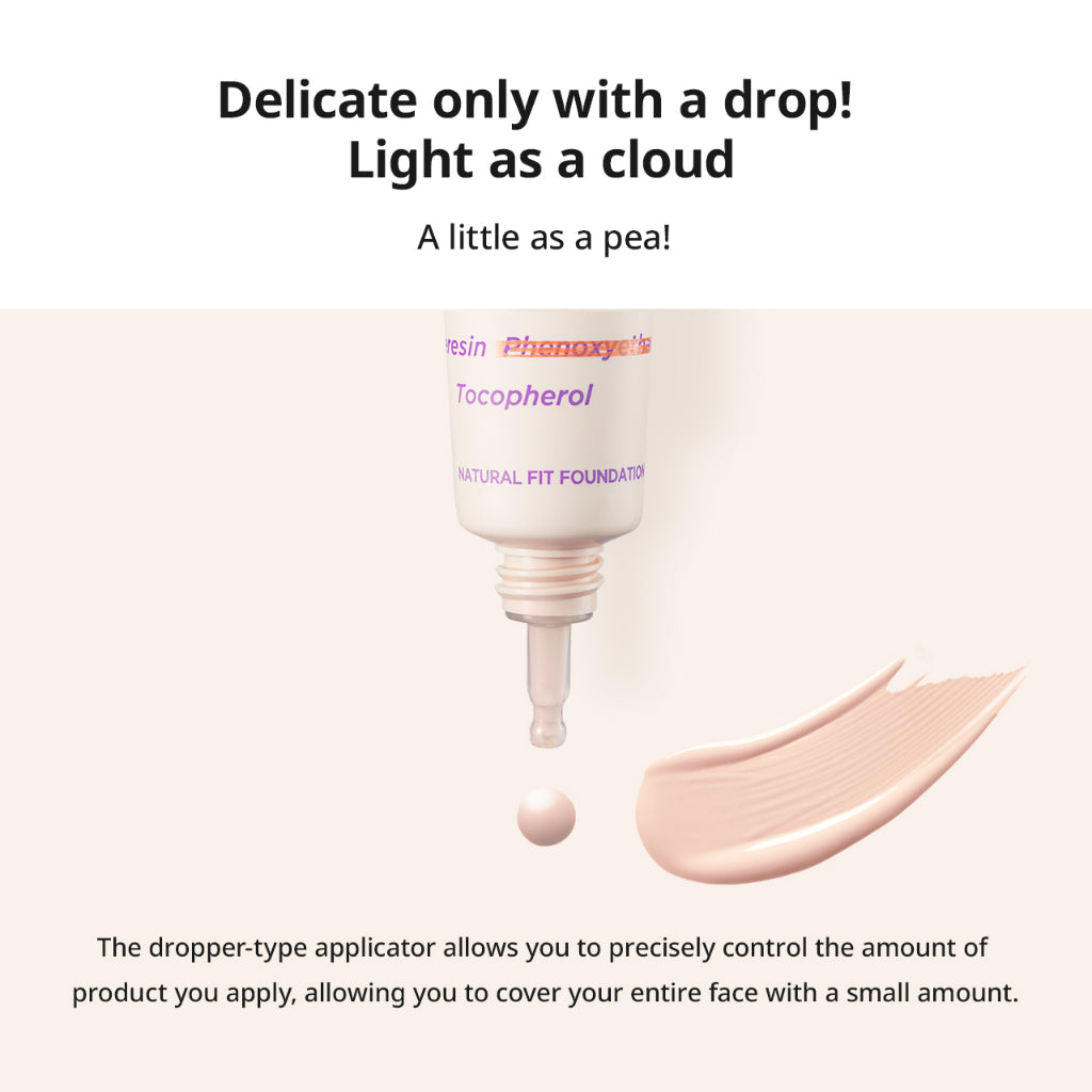 DEWYCEL Natural Fit Foundation SPF38 PA++ 30ml