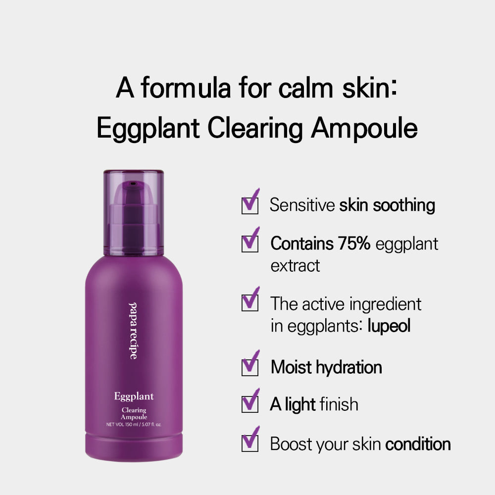 papa recipe Eggplant Clearing Ampoule 150ml (22AD)