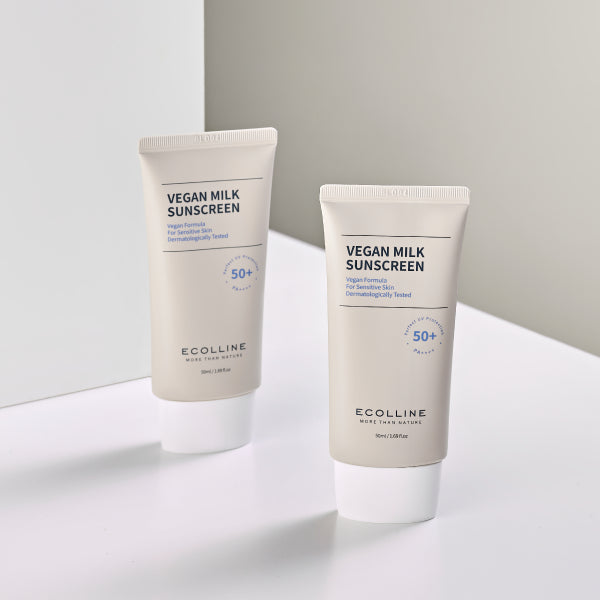 ECOLLINE Vegan Milk Sunscreen SPF50+ PA++++ 50ml