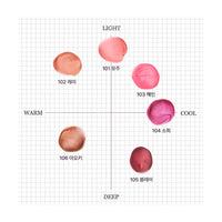 tiptoe Blurlet Sorbet Tint 6 Colors