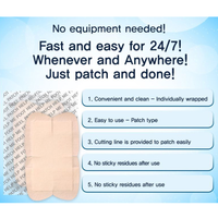 TOSOWOONG Help Me Foot Heel Patch 10pcs