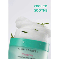 BRING GREEN Tea Tree Cica Trouble Soothing Toner Pad 90 pads