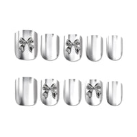 MUZMAK Nail Tips 36pcs #Risky(Short)