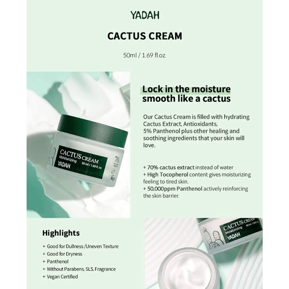 YADAH Cactus Cream 50ml