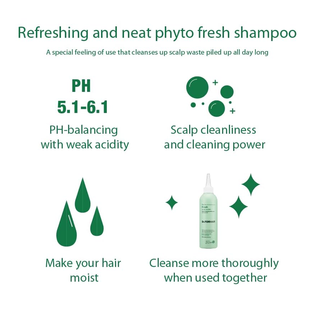 DR.FORHAIR Phyto Fresh Oily Shampoo 500ml