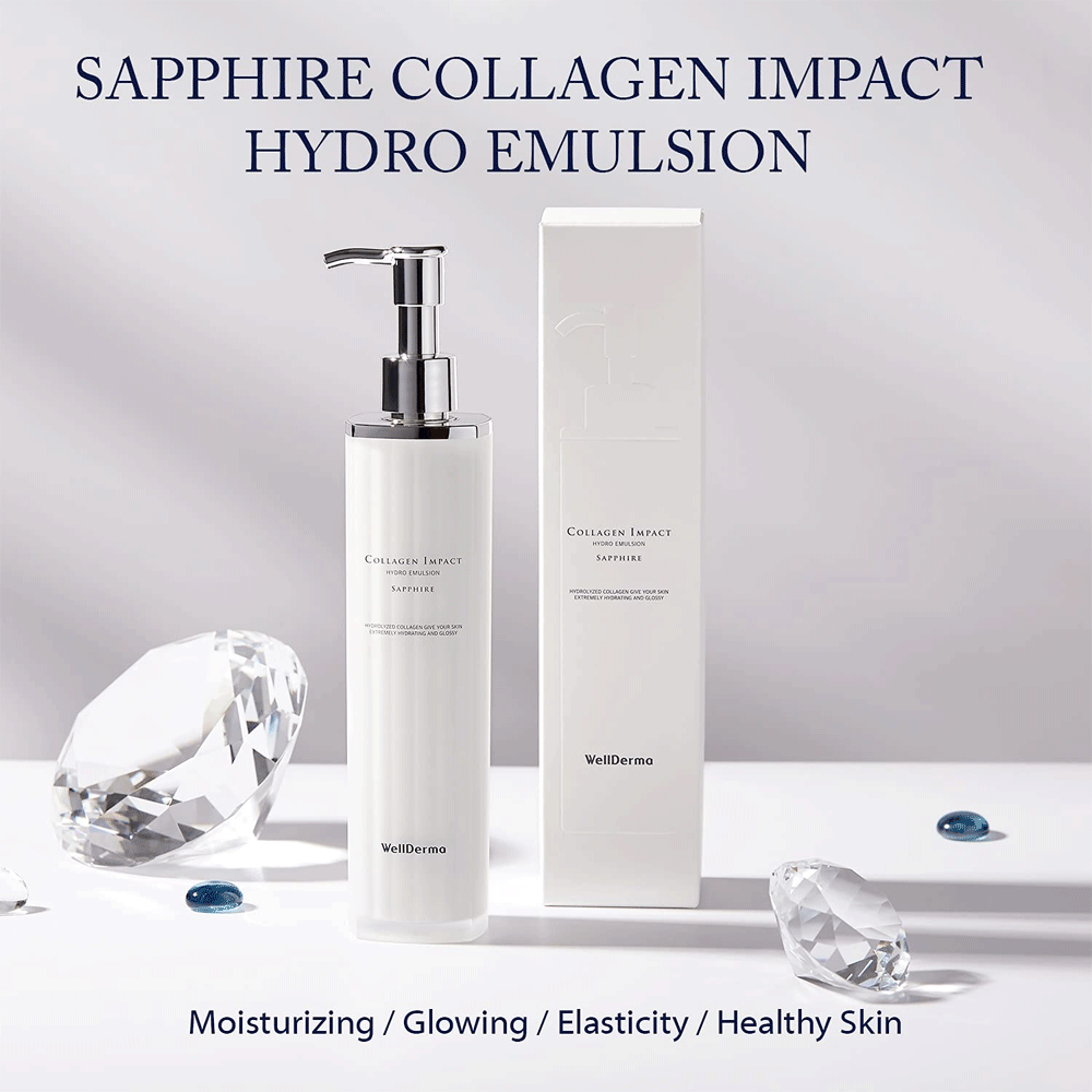 WellDerma Sapphire Collagen Impact Hydro Emulsion 100ml