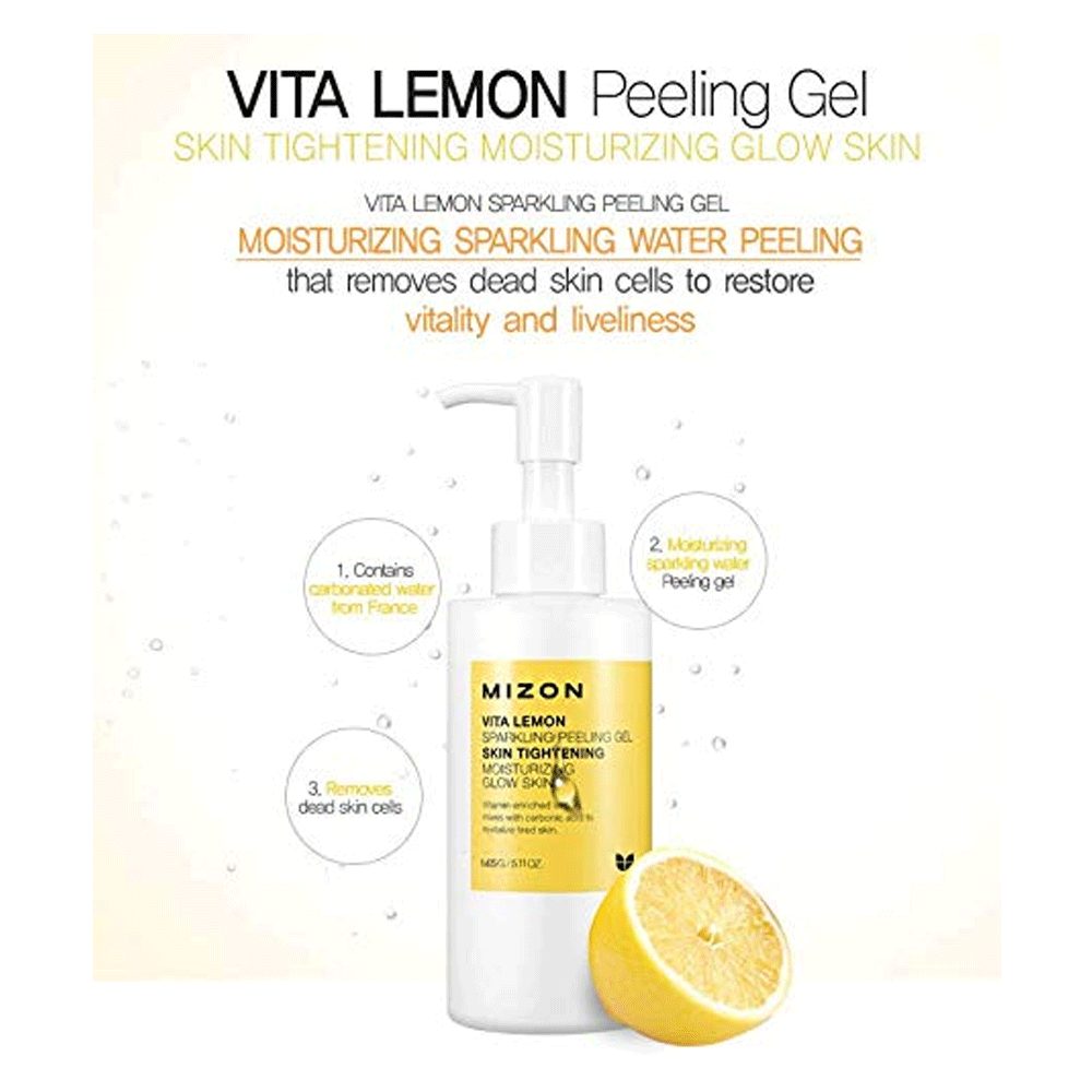 MIZON Vita Lemon Sparkling Peeling Gel 145g
