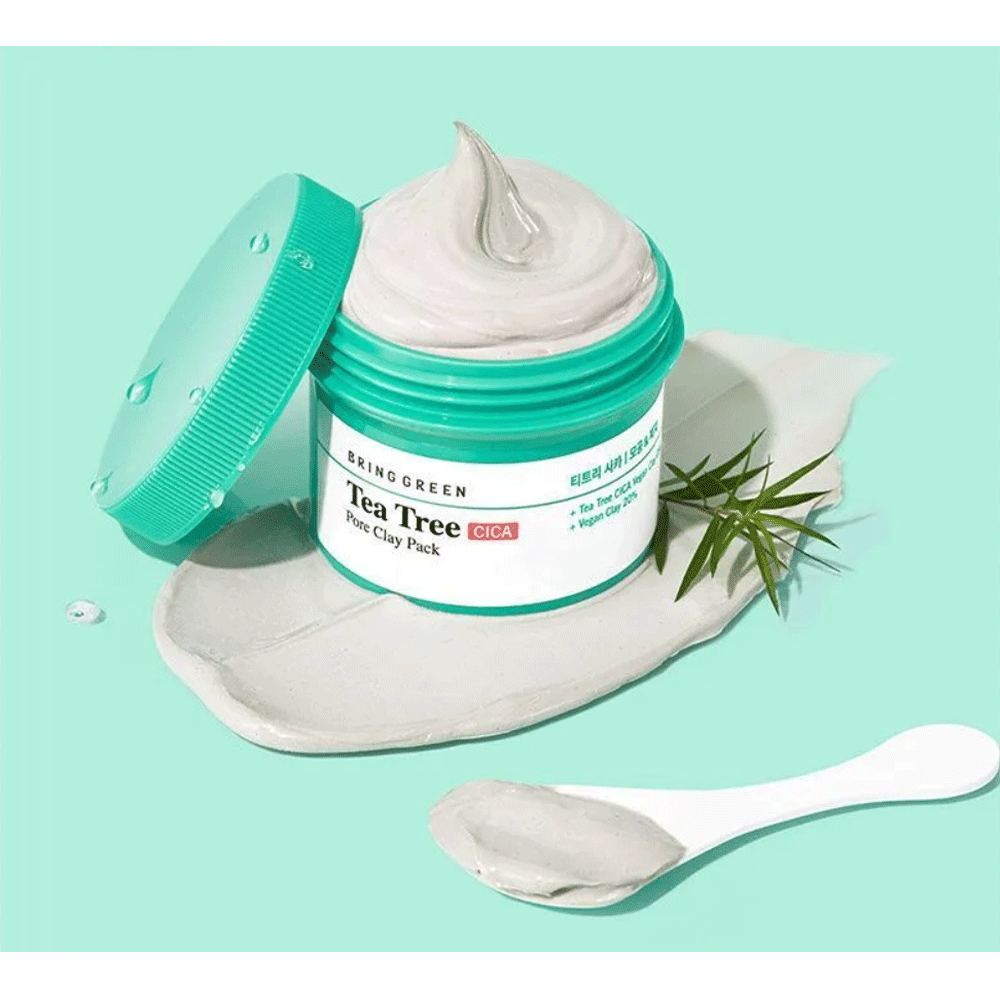 BRING GREEN Tea Tree Cica Pore Clay Pack 120g