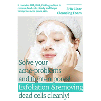esfolio 3HA Clear Cleansing Foam 100ml