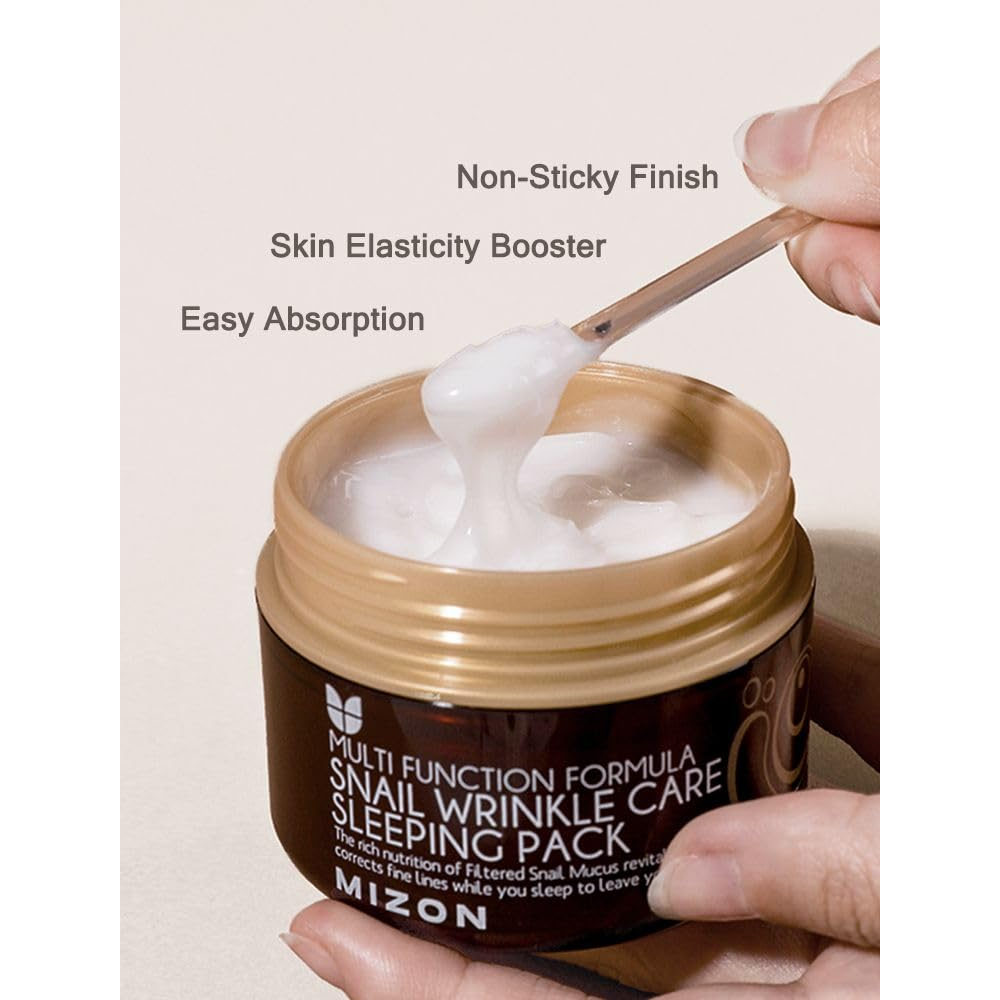 MIZON Snail Wrinkle Care Sleeping Pack 80ml