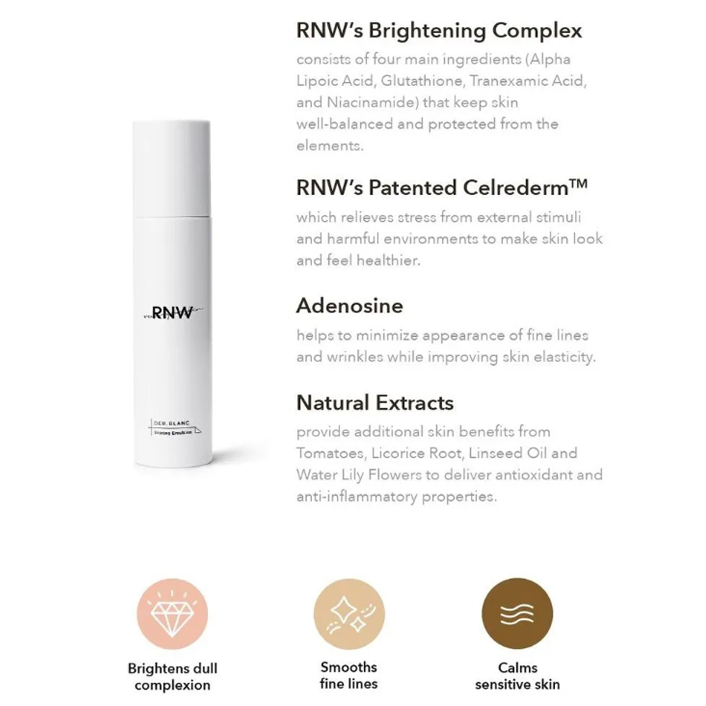 RNW DER. BLANC Shining Emulsion 125ml