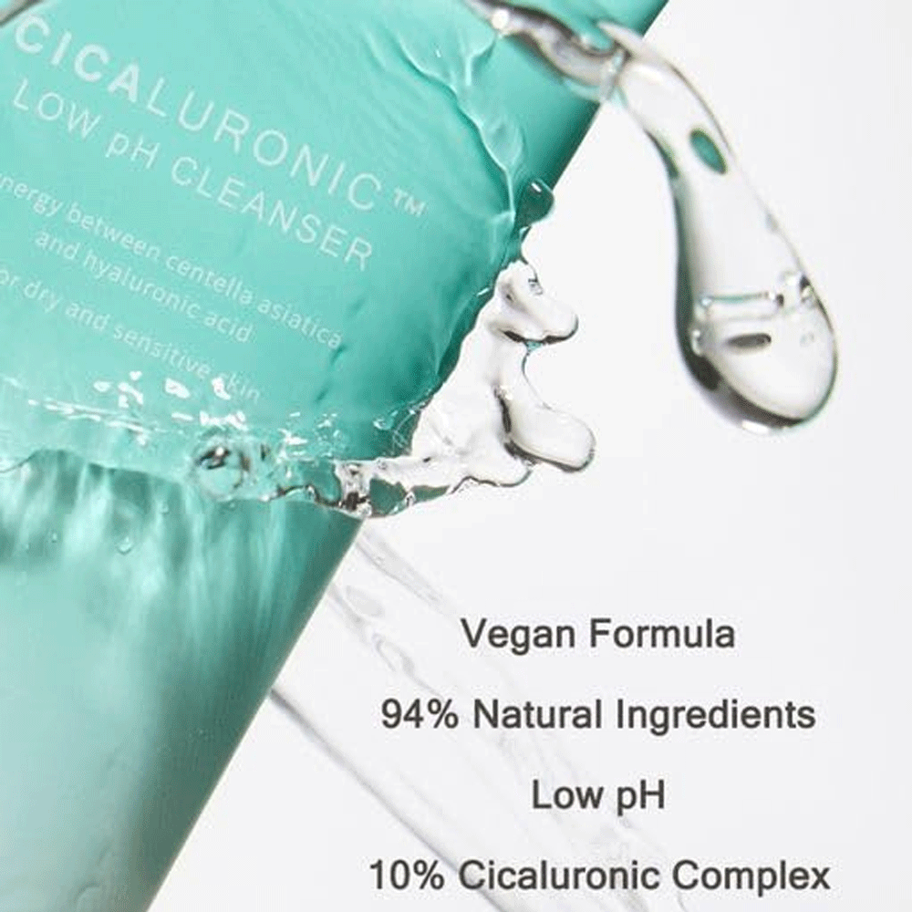 MIZON Cicaluronic Low pH Cleanser 120ml