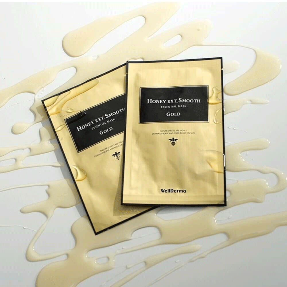 WellDerma Honey Ext. Smooth Essential Mask 25ml *10ea