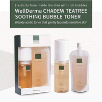 WellDerma TeaTree Soothing Bubble Toner 150ml + Refill 100ml