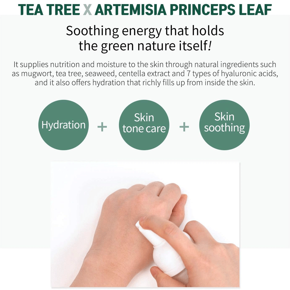 WellDerma TeaTree Soothing Bubble Toner 150ml + Refill 100ml