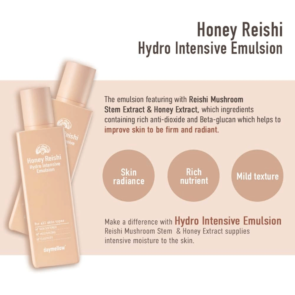 Daymellow Honey Reishi Hydro Intensive Emulsion 150ml