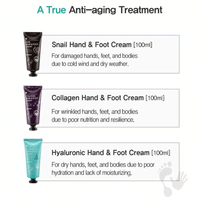 MIZON Hand & Foot Cream 100ml - 3 Types