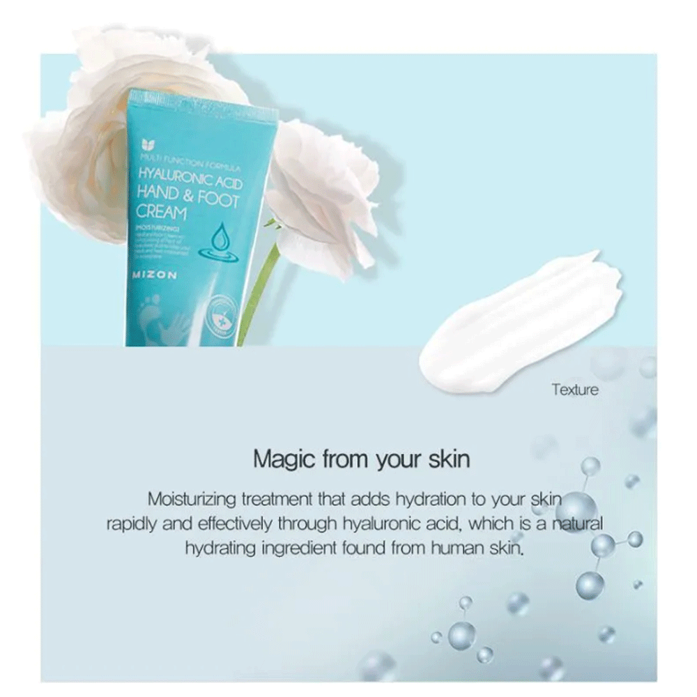 MIZON Hand & Foot Cream 100ml - 3 Types