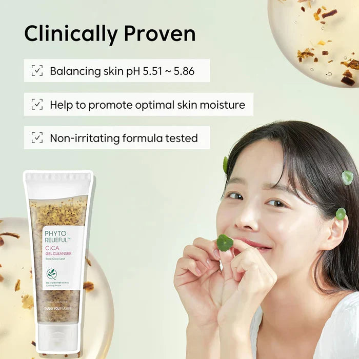 THANK YOU FARMER Phyto Relieful™ Cica Gel Cleanser 120ml