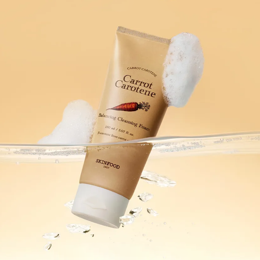 SKINFOOD Carrot Carotene Balancing Cleansing Foam 150ml